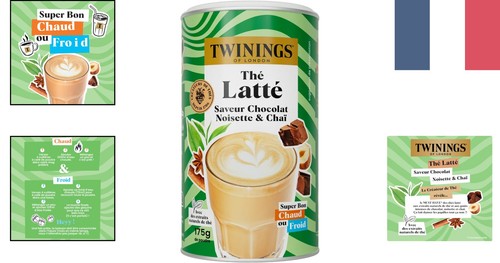 Thé latte chocolat - thé,