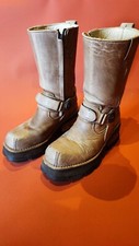 Vintage New Rock Bottes Marron