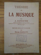 Théorie de la musique par A. Danhauser / Rabaud, Henri