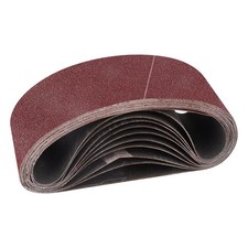 Bande Abrasive 65 x 410 mm8pcs 60 grain Ensemble de Bandes Abrasives