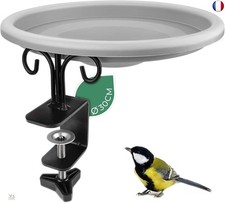 WILDLIFE FRIEND I Bain d' Oiseaux avec Support de Balcon I Abreuvoir Bassin