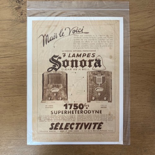Publicité sonora radio - publicité,