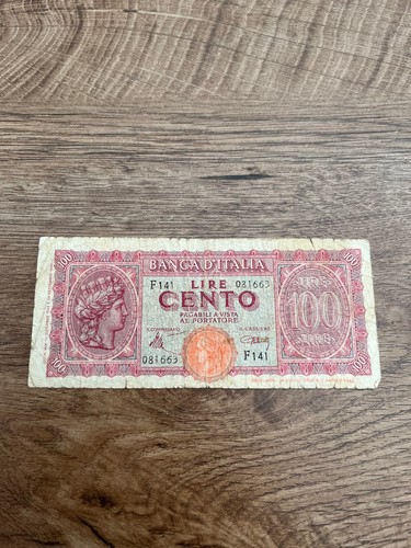 Billet banque n1041 - de, italie