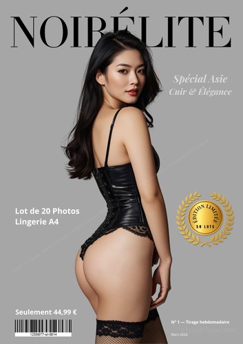 Lot photos lingerie cuir - lot,