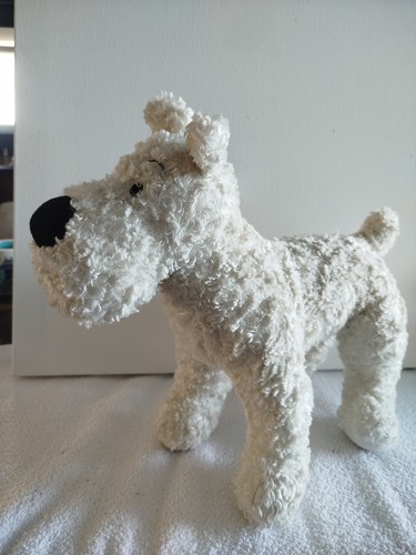 Peluche chien milou tintin - peluche,