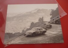 PHOTO originale ALPINE A110 BERLINETTE en rallye Archive automobile Document