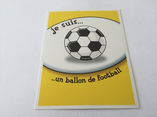 Carte suis ballon de - je,