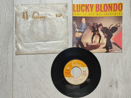Rare disque jukebox lucky - disque, 45