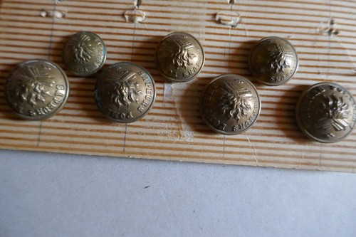 Boutons anciens pompiers - anciens,