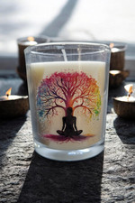 Bougie artisanale Arbre de Vie
