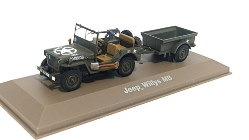 Jeepp willys remorque - mb,