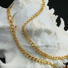 Chaîne Or 750 18 Carat Doré