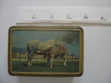 Rare ancienne boite tôle - en,
