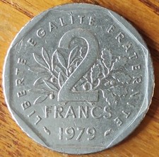 Pièce de monnaie 2 francs