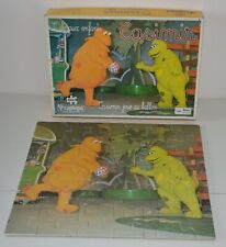 Ancien Puzzle CASIMIR joue au ballon ORTF CAPIEPA TF1 vintage 35 pc 80 s'
