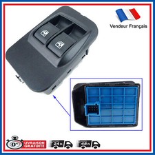 Bouton Commande de Leve vitre avec platine avant Gauche Fiat Citroen, peugeot