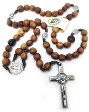 Chapelet Saint Benoît en bois