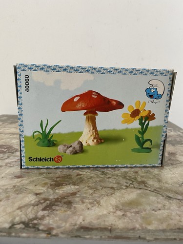 Schtroumpf décor champignon - schtroumpf,
