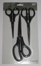 LOT SET 3 PAIRE CISEAUX