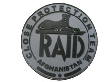 ECUSSON PVC COLLECTION P.N RAID OPEX AFGHANISTAN (VARIANTE GRIS) SCRATCH AU DOS