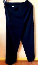 PANTALON noir homme ou femme à rayures très élégant taille 44