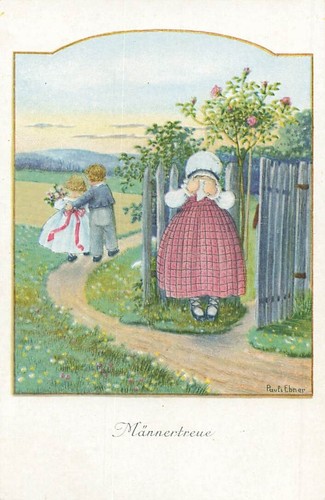 Vintage pauli ebner - ebner, signed