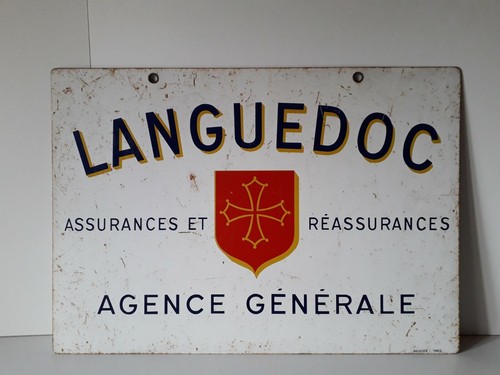 Plaque publicitaire faces - plaque, 2