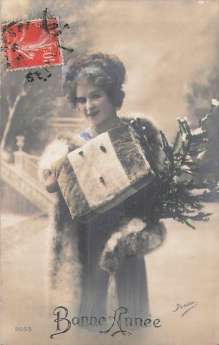 Bonne annee femme - annee,