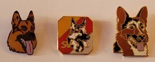 PINS PIN CHIEN BERGER ALLEMAND PIN DOG DEFENSE COLLECTION 3 PINS