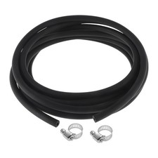 Tuyaux huile 0.20"ID 0.47"OD 16.4ft nitrile 2pc pour irrigation noir