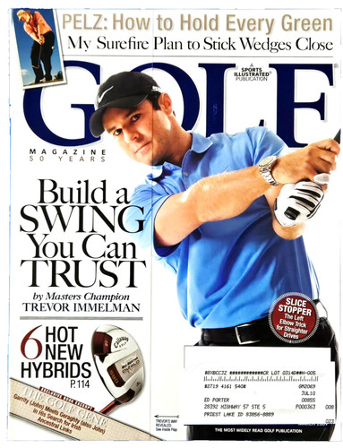 Golf magazine build - golf, swing