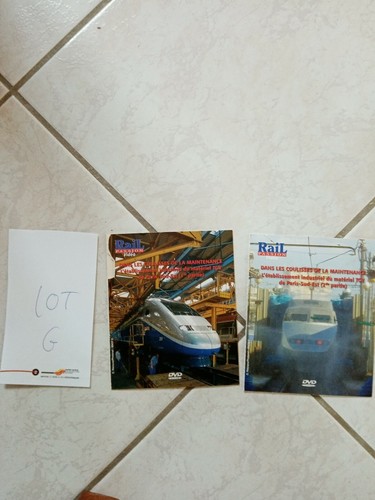 Lot dvd rail - dvd-rail, passion-dans
