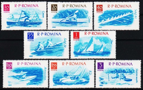 Roumanie 1962 eau - sports, voile