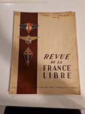 REVUE DE LA FRANCE LIBRE N°5 1947 LIVRE MILITAIRE MILITARIA CINEMA DANSE PUB