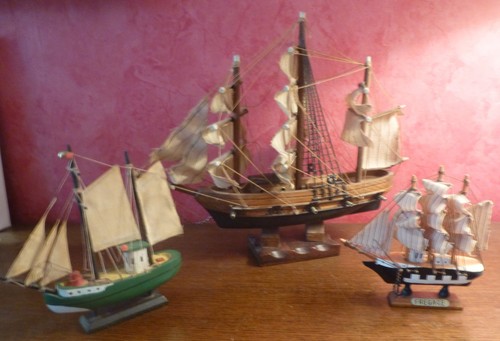 Maquettes voiliers en - de,