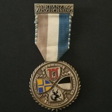 DECORATION MEDAILLE DE TIR CHUR COIRE SUISSE 1960 par HUGUENIN LE LOCLE