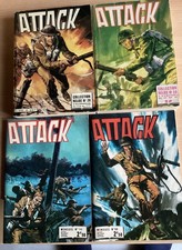 Plusieurs albums et mensuels Bd Attack (Impéria)