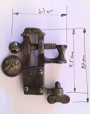 ANCIEN ETAU ENCLUME MINIATURE HORLOGER BIJOUTIER XIX ème 8.7 cm