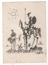 CPSM TABLEAU - PICASSO : DON QUICHOTTE - NON ÉCRITE - Peinture