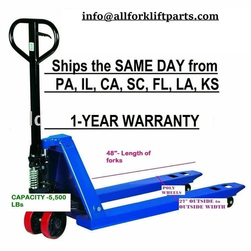 Pallet jack hand truck - hand,