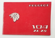 Notice d'entretien Peugeot 104