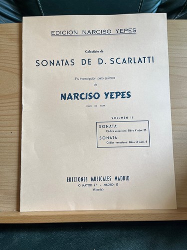 Scarlatti sonates narciso - scarlatti,
