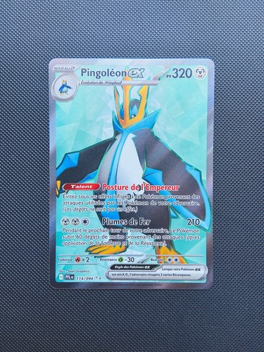 Carte pokémon pingoleon - carte,
