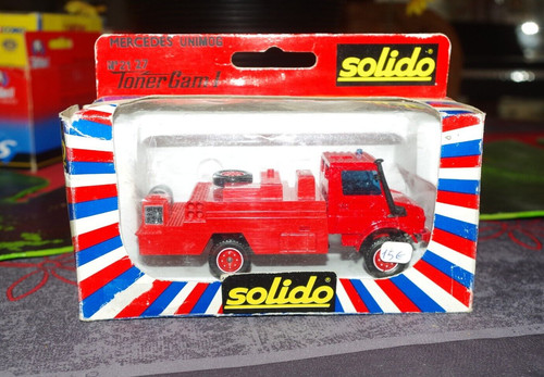 Solido pompier mercedes unimog - solido,