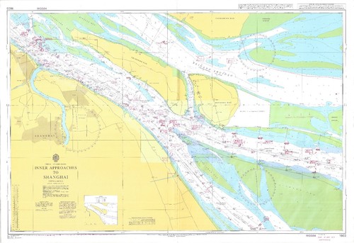 Carte maritime des approches - carte,