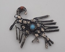 Broche pendentif ancien - broche,