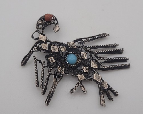 Broche pendentif ancien - broche,