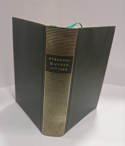 Stendhal œuvres intimes - intimes,