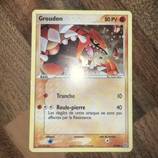 Carte Pokémon : Groudon 5/106 HOLO Ex Emeraude Française