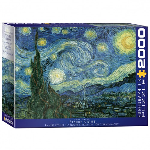 Puzzle nuit étoilée van - puzzle, Étoilée,